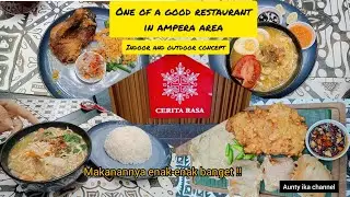 RESTORAN CERITA RASA ala fine dining || Makanan nya enak banget, porsi besar #ceritarasa #kuliner