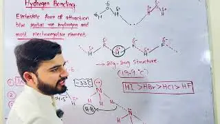 Hydrogen Bonding | Lec#1 |Class 11 Chemistry New Book | Chapter 05 |