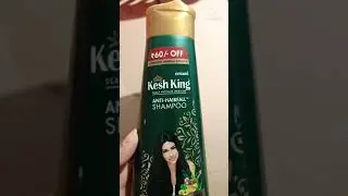 kesh king anti hair fall shampoo | kesh king shampoo | harbal shampoo | #keshking #youtubeshorts