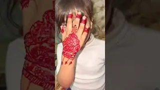 Baby mehndi design || Cute baby style mehndi || Henna art | #babymehndidesign #mehndi #shorts