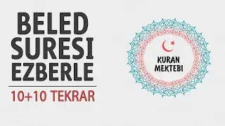 Beled suresi ezberle 10 tekrar+10 tekrar