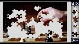 Chess Master's Move ♟️ strategically taking the King 👑/#beautiful#games#viral#jigsaw@jigsawpuzzle390