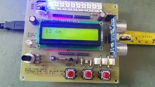 TTED4010 Arduino with HCSRO4 Ultrasonic Rangefinder