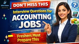 Accounting Interview Questions & Answers for Freshers | Accounting Job Interview Q&A | #trending