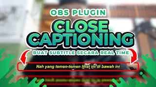 [FULL] Setting OBS Plugin Close Captioning #obsstudio #obs #obsplugin #youtubeshorts #tutorial