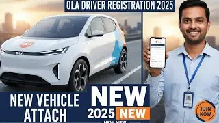 OLA Driver Registration 2025 | New Vehicle Attach! How to Join ola driver | Full Process & Documents