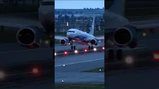 Great Landing at Cardiff (EGFF) | X-PLANE 12.4.0b4 | B738 ZiboMod #shorts