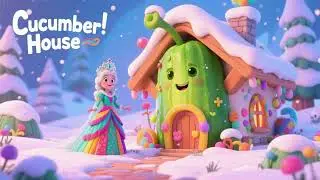 Elsa and the Cucumber House ❄️🥒 | Silly Kids Song & Magical Adventure