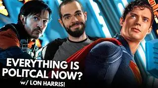 Is Entertainment Too Political Now with Lon Harris on TRASH TALK!