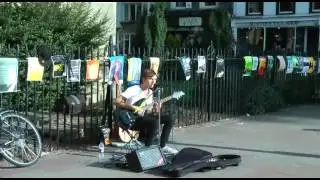 Tom Korni - Young Busker in Cambridge