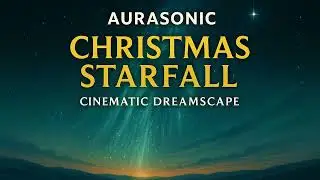 Christmas Starfall Music 🎄 | Cinematic Christmas Music & Ambient Christmas Music - AURASONIC