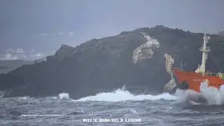 Ganas !! Kapal Besar di Hantam Badai 2 Jam Nonton Full #ship #shipping #storm