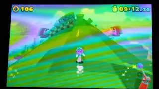 Sonic Lost World (3DS) - Windy Hill Act 1 - All 5 Red Rings