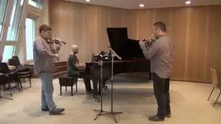 Rehearsing Brahms' Horn-Trio