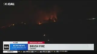 5 acres of brush burned due to fire in Castaic