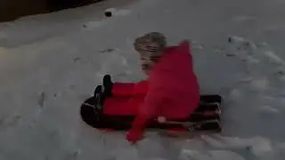 First run on new sled.
