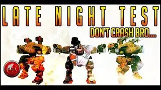 GHOSTDRIFTX   WAR ROBOTS FREE TO PLAY -  LATE NIGHT TESTING NOX  & NIGHT BOT - WE MAY CRASH & BURN