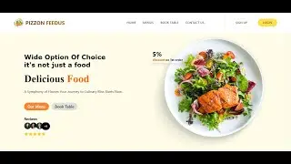 Building a Pizza Ordering Website with React.js and Tailwind CSS - Pizzon Feedus Tutorial