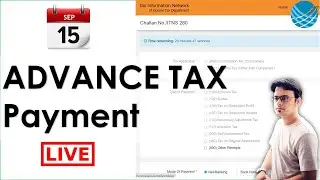 Advance Tax Payment | How to Pay  #Advancetax | एडवांस टैक्स कैसे पेमेंट करें | Challan 280