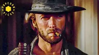 The Stranger Survives The Deadly Ambush (Clint Eastwood) | High Plains Drifter