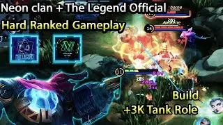 Neon clan and the legend official  Atlas Gameplay  Insane ults  Counter Karing  MLBB 10