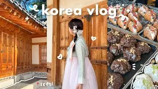 🇰🇷 korea vlog ep.1 // autumn in seoul, hanbok, nami island, alpaca world & lots of good food