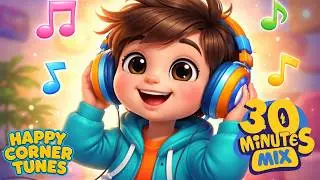 30 Minutes Mix of Music for Kids, Nursery Rhymes, Popular Folk Songs