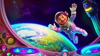 Astronaut Adventure Song for Kids | Fun Space Exploration Song for Toddlers & Preschoolers