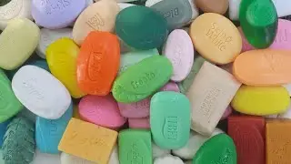 Colorful Soap Haul Unwrapping ASMR | Relaxing Sounds & Visuals | | Распаковка мыла | Notalking 🌈✨