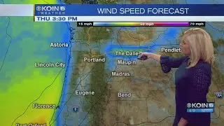 KOIN6 weather forecast Wednesday July 18, 2018