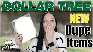 Dollar Tree NEW Dupe Items that will Save you Money / High End Dupe Finds / Dollar Tree Haul
