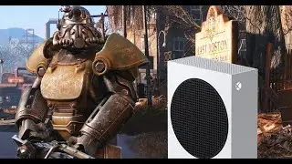 FALLOUT 4 NO XBOX SERIES S RODANDO A 60fps