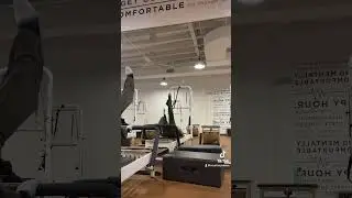 My mom crushed her first Pilates class!💪🏾 #reformerpilates #pilatesworkout #momlife #pilates