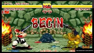 ACA NEOGEO SAMURAI SHODOWN PS4 Haohmaru VS Gen-An