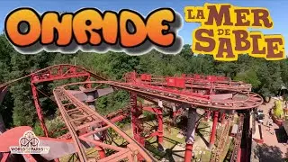 Tiger Express - La Mer de Sable 2025 - POV (Onride) Roller Coaster - Achterbahn - Montagnes Russes