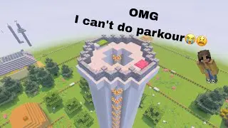 NOOB tries to build her own MINECRAFT HUNGER GAMES ARENA #minecraft #minecrafthungergames 