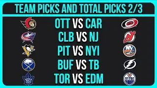 NHL Picks Today 2/3/26 NHL Picks and Predictions