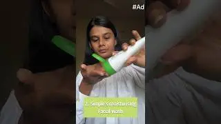 Skin care routine #SimpleIndia#SimpleSkincare#Formulation #Cleanbeauty  #FaceWash #Moisturizer