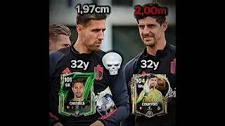 Courtois X Casteels☠️ #eafc24#shorts#eafifa#fifamobile#fifa23#fcmobile24#fifa22#fifa21#easports