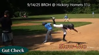 Gut Check  Travelball  Full Game 11u Baseball BROH v Hickory Hornets  9 14 25