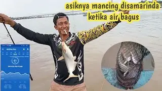 mancing patin di spot samarinda ketika air sedang bagus
