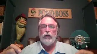 Facebook Live 10.29.2024- Pond questions? Want to grow BIG fish in small waters?