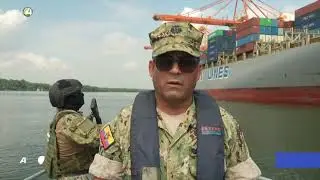 Militares refuerzan operativos en puertos de Ecuador por elecciones