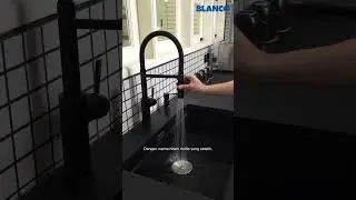 Kran BLANCO CATRIS S Flexo Keran Dapur Black Matt Fungsional dan Estetik