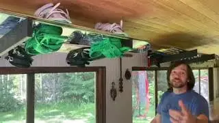 Ski and Board Wall Mounted Rack - Made From 100% Recycled Poly - Storage Rack Solutions