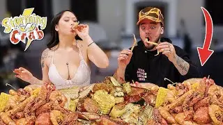 TRYING CRAB SEAFOOD BOIL BAGS FOR THE FIRST TIME!
