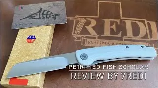 Petrified Fish Scholar PFE04 Review - An EDC Straight Razor ?!