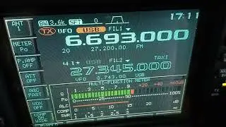 VOLMET METEO 6.693 кГц USB