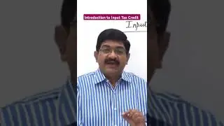 Introduction to Input Tax Credit #cblrexam2026 #cblr #cblrexam #inputtaxcredit #itc #cgstact2017