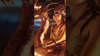 Epic Desert Festival: Giant Creatures, Dragons & Fiery Rides!